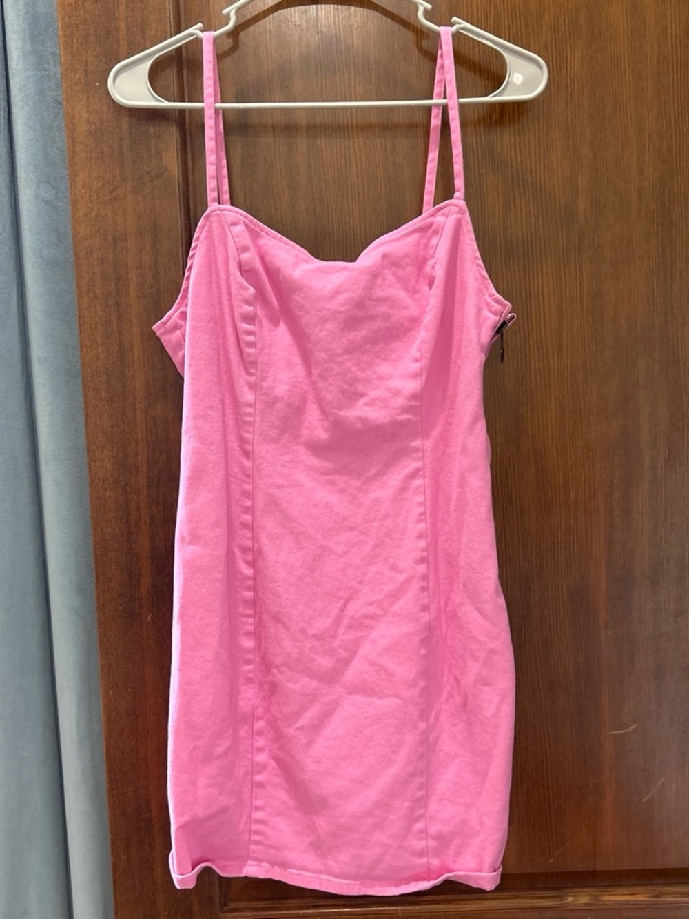 H&M Pink Spaghetti Strap Mini Dress